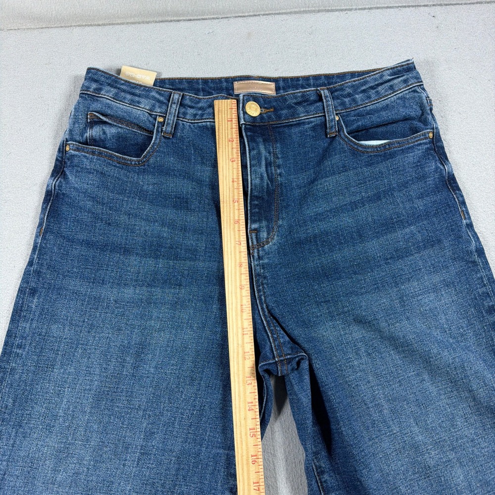 Kut From The Kloth Sienna Wide Leg Women Size 10 High Rise Cuffed Jeans Casual - Picture 5 of 10